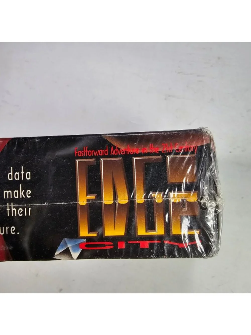 Edge City Board Game 1994 Vintage Cyberpunk Adventure Strategy SEALED